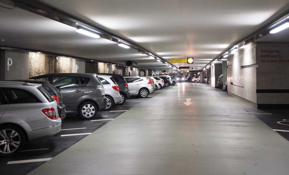 Airport car park