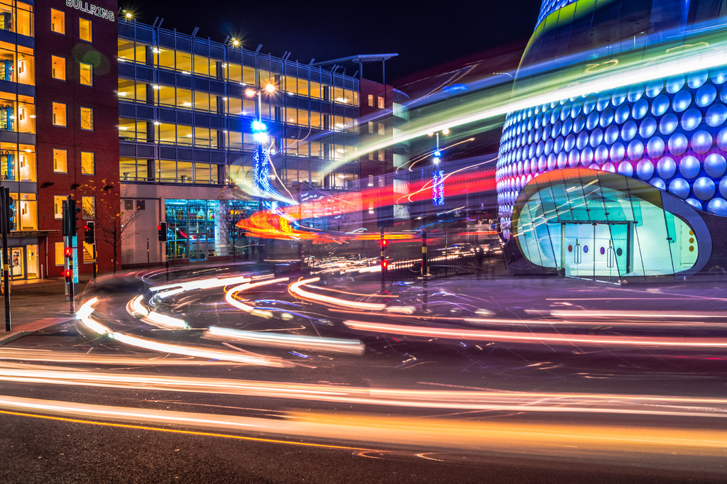 The famous Birmingham Bullring is now part of the city's clean air zone.