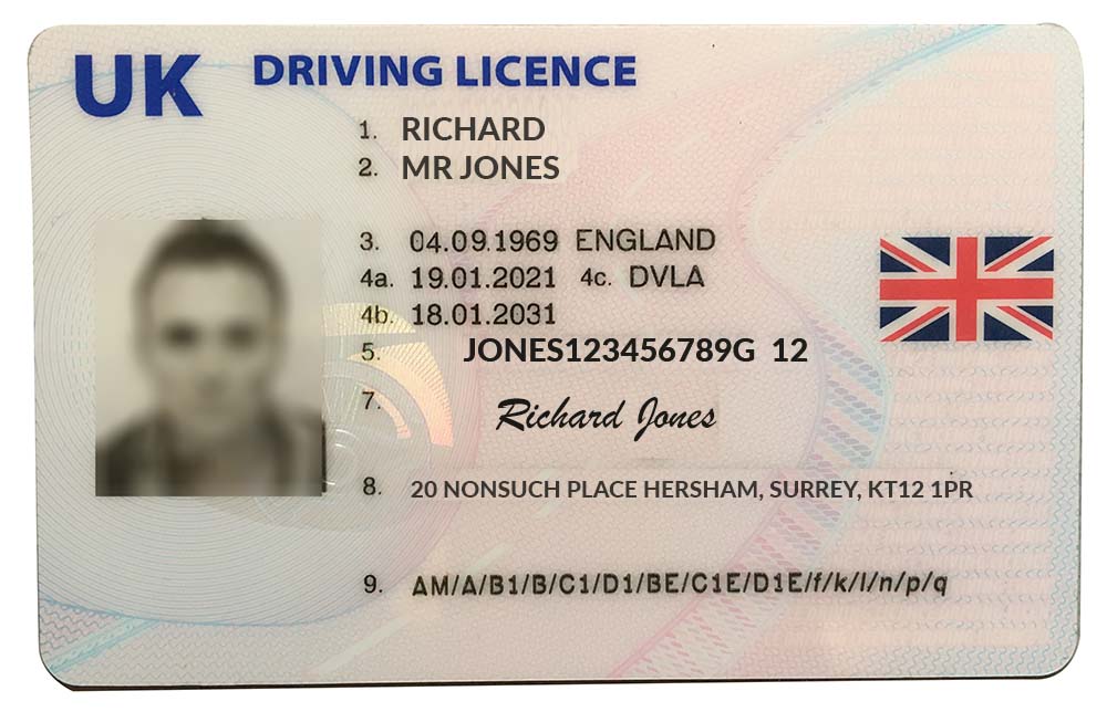 Driving licence codes and categories explained