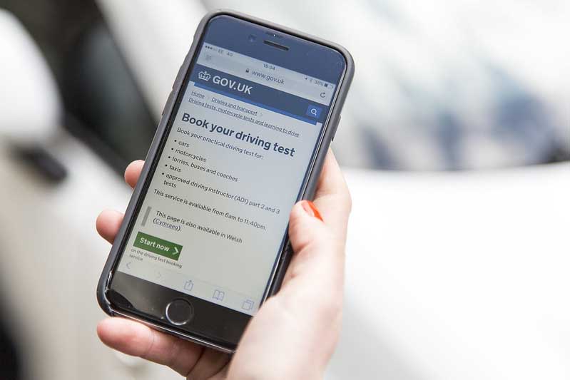 Booking a driving test - but have they all been cancelled