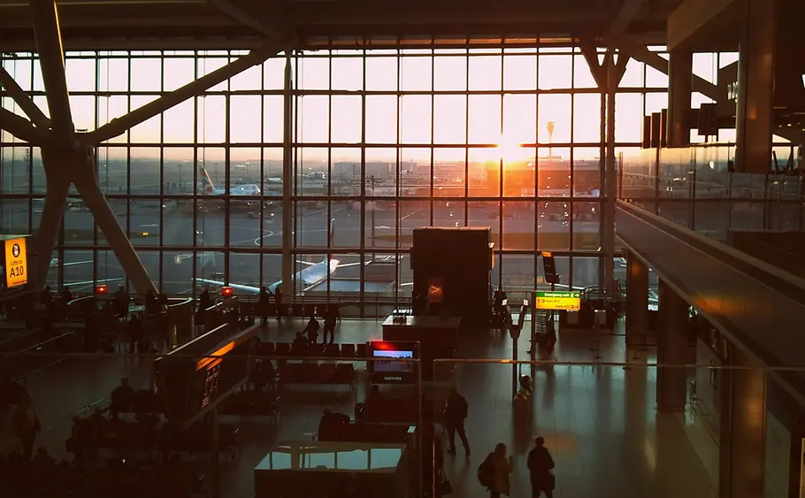 Heathrow Airport, just one of the UK terminals where WiFi is free for travellers