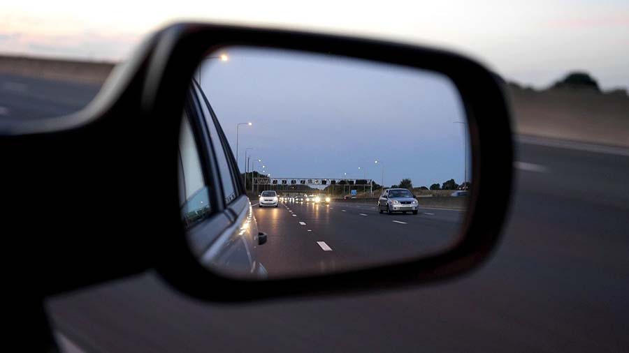 Cars on a motorway