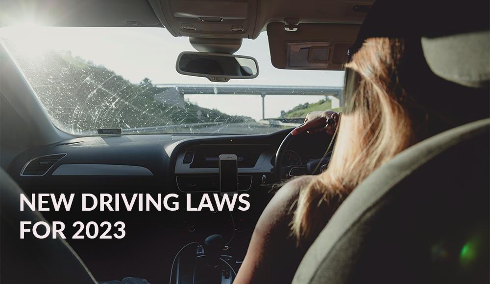 New driving laws and charges for 2023