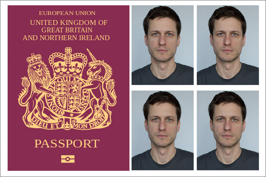 Here is who can sign your blue passport photos