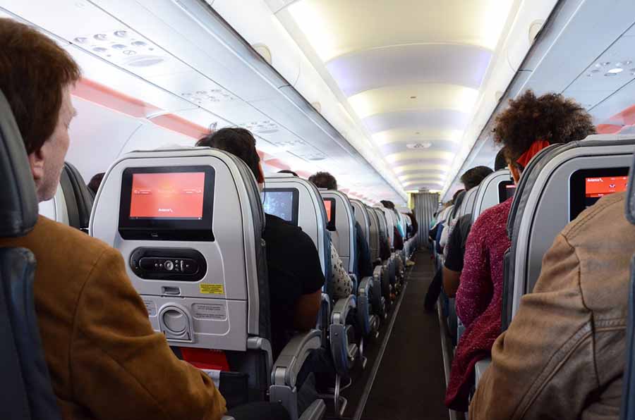 Paying a little extra can get extra legroom seats on a plane