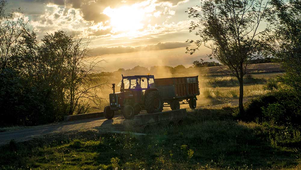 Tractor using red diesel but many others are now banned.