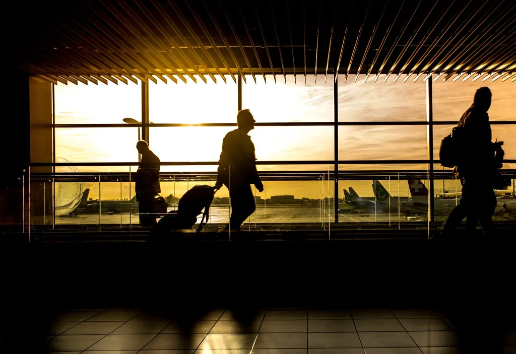 People at airport wonder where to pack their vape for a flight